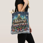 Frohe Weihnachten Tasche (Von Nahem)