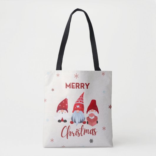 Frohe Weihnachten Tasche (Vorderseite)