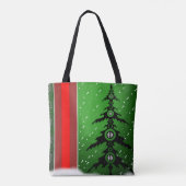 Frohe Weihnachten Tasche (Rückseite)