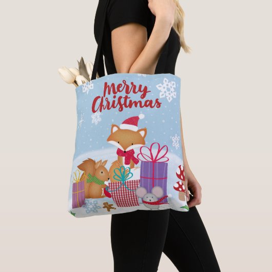 Frohe Weihnachten Tasche (Von Nahem)