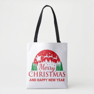 Frohe Weihnachten Tasche