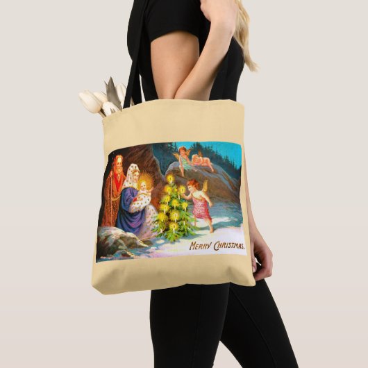 Frohe Weihnachten Tasche (Von Nahem)