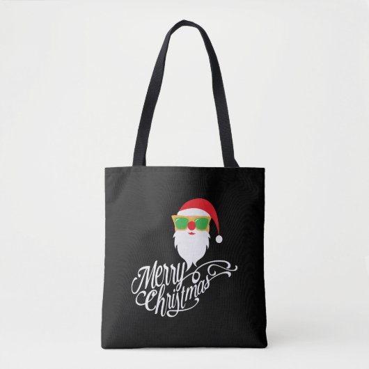 Frohe Weihnachten Tasche (Vorderseite)