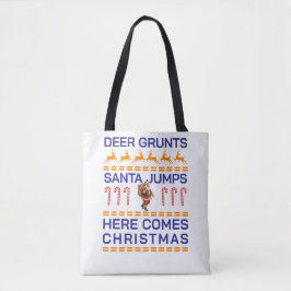 Frohe Weihnachten Tasche