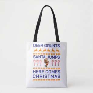 Frohe Weihnachten Tasche