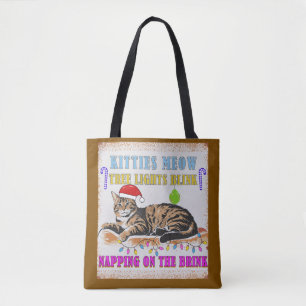Frohe Weihnachten Tasche