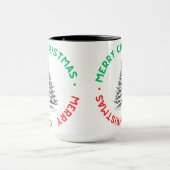 Frohe Weihnachten Tasse (Zentrum)