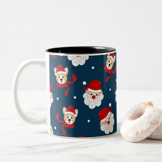 Frohe Weihnachten Tasse (Mit Donut)