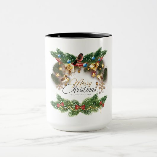 Frohe Weihnachten Tasse (Zentrum)