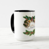 Frohe Weihnachten Tasse (Vorderseite Links)