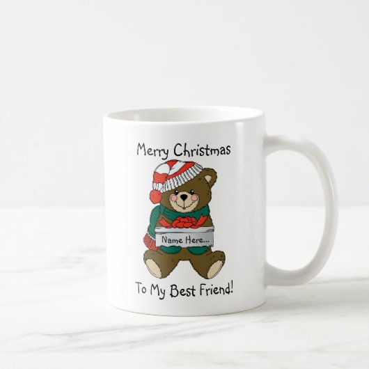 "Frohe Weihnachten" Tasse (Rechts)
