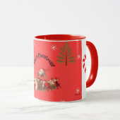 Frohe Weihnachten Tasse (VorderseiteRechts)