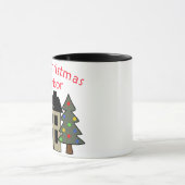 Frohe Weihnachten Tasse (Zentrum)