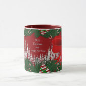 Frohe Weihnachten Tasse (Zentrum)