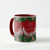 Frohe Weihnachten Tasse (Vorderseite Links)