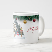 Frohe Weihnachten Tasse (Vorderseite Rechts)