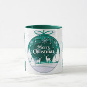 Frohe Weihnachten Tasse (Zentrum)