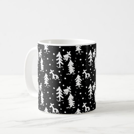 Frohe Weihnachten! Tasse (Vorderseite Links)