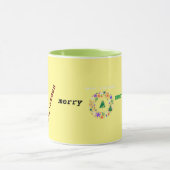 Frohe Weihnachten Tasse (Zentrum)