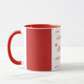 Frohe Weihnachten! Tasse (Links)