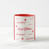 Frohe Weihnachten! Tasse (Zentrum)