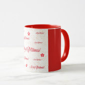 Frohe Weihnachten! Tasse (VorderseiteRechts)