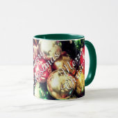 "Frohe Weihnachten" Tasse (VorderseiteRechts)