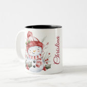 Frohe Weihnachten Tasse (Vorderseite Links)