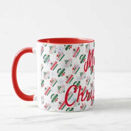 Frohe Weihnachten Tasse (Links)