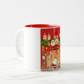 Frohe Weihnachten Tasse (Vorderseite Links)