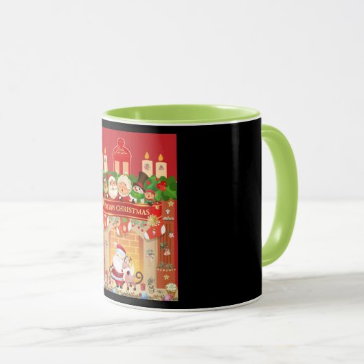 Frohe Weihnachten Tasse (VorderseiteRechts)