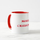 Frohe Weihnachten! Tasse (Vorderseite Links)
