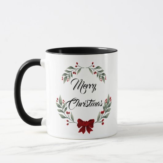 Frohe Weihnachten Tasse (Links)