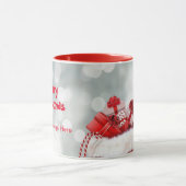 Frohe Weihnachten Tasse (Zentrum)