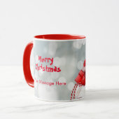 Frohe Weihnachten Tasse (Vorderseite Links)