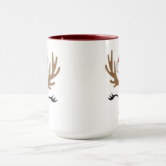 Frohe Weihnachten Tasse (Zentrum)