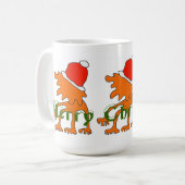 Frohe Weihnachten Tasse! Kaffeetasse (Vorderseite Links)