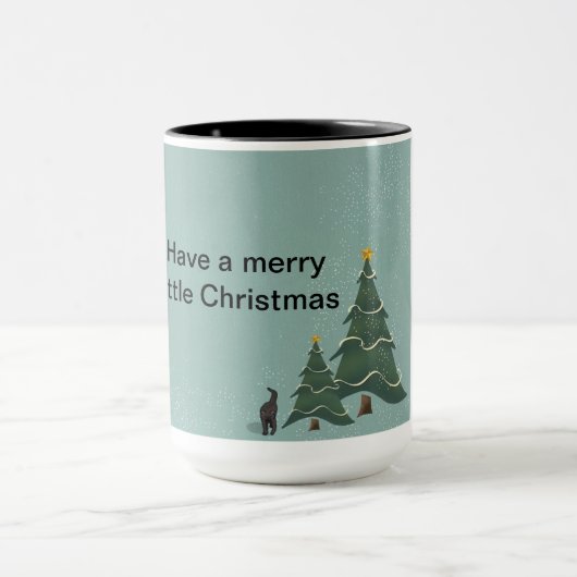 Frohe Weihnachten-Tasse Tasse (Zentrum)