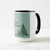 Frohe Weihnachten-Tasse Tasse (VorderseiteRechts)