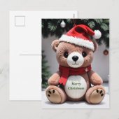 Frohe Weihnachten Teddy Bear (Vorne/Hinten)