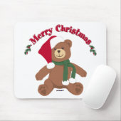 Frohe Weihnachten Teddy Bear Mousepad (Mit Mouse)