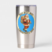 Frohe Weihnachten Thermobecher (Vorderseite)