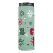 Frohe Weihnachten Thermosbecher (Rückseite)