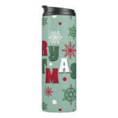 Frohe Weihnachten Thermosbecher (Nach rechts gedreht)