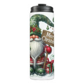 Frohe Weihnachten Thermosbecher (Vorderseite)