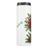 Frohe Weihnachten Thermosbecher (Rückseite)
