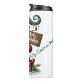 Frohe Weihnachten Thermosbecher (Nach rechts gedreht)