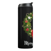Frohe Weihnachten! Thermosbecher (Nach links gedreht)