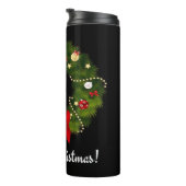 Frohe Weihnachten! Thermosbecher (Nach rechts gedreht)