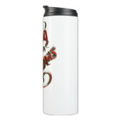 Frohe Weihnachten Thermosbecher (Nach rechts gedreht)
